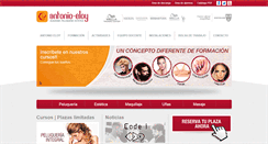 Desktop Screenshot of antonio-eloy.com
